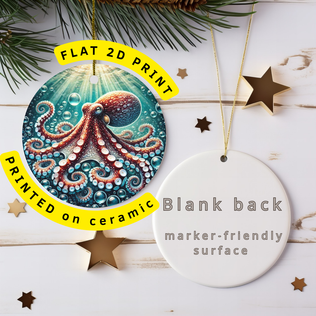 Nudibranch Ceramic Ornament – Coastal Ocean Art