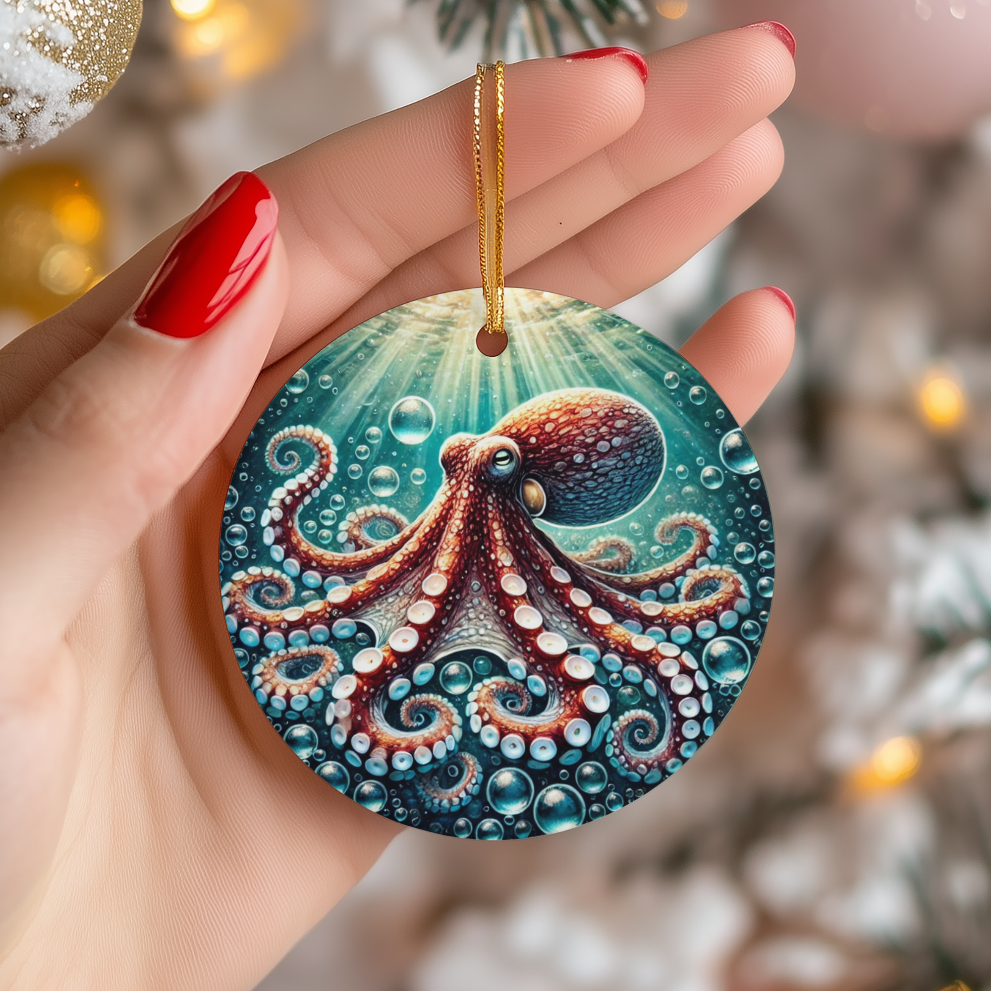 Nudibranch Ceramic Ornament – Coastal Ocean Art