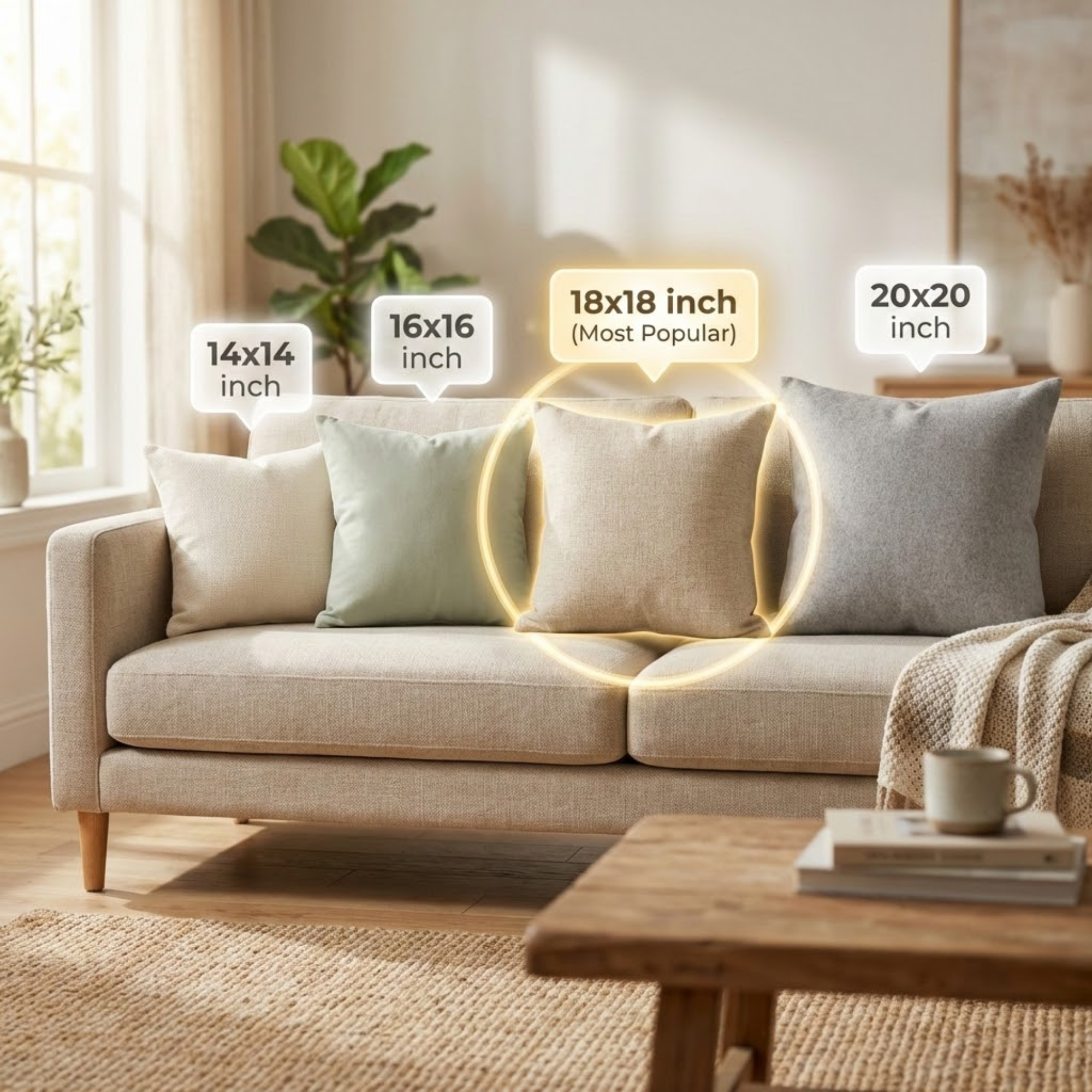 Winter Canada Goose Pillow Cover | Snowy Pine and Reed Nature Decor