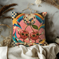 Disco Cherries Pillow Cover | Retro Funky Art | Playful Decor