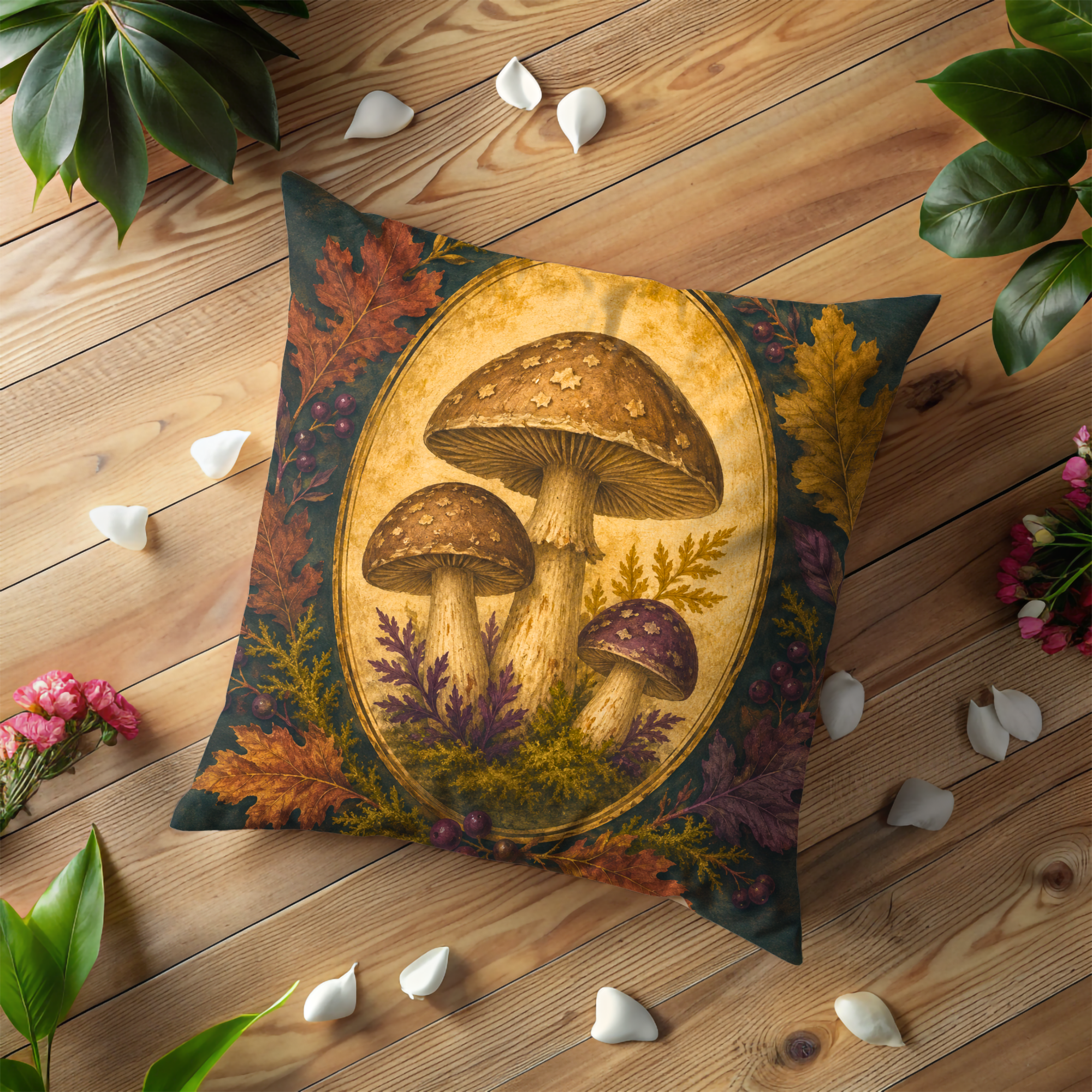 Copy of Sea Glass Seashell Pillow Cover | Coastal Ocean Art | Serene Beach Decor