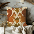 Copy of Retro Guitar Sun Rainbow Pillow Cover | 70s Bohemian Art