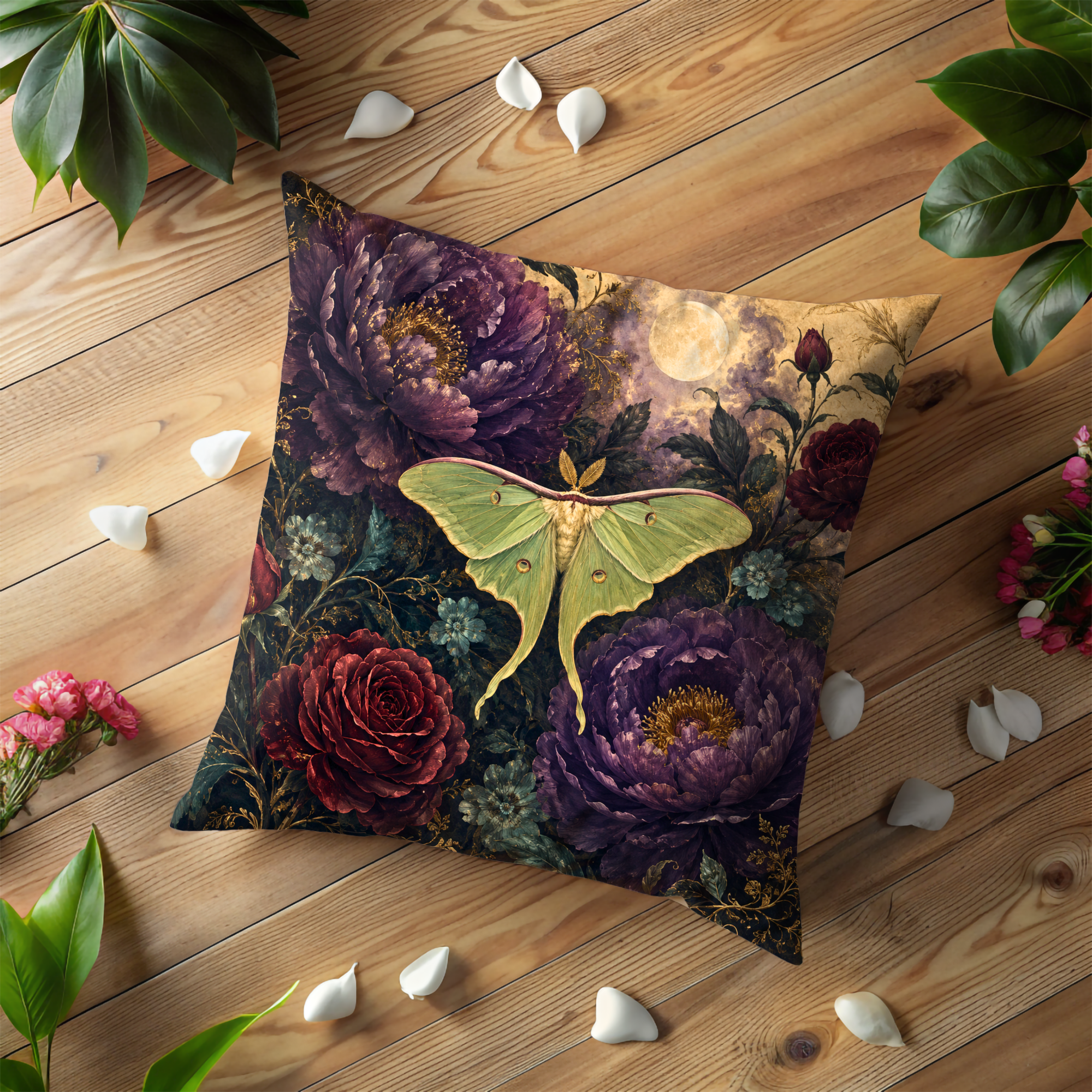 Ghost Pumpkin Pillow Cover | Cute Halloween Art | Cozy Autumn Decor