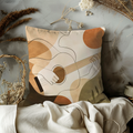 Guitar Pillow Cover | Minimalist Music Art | Boho Decor