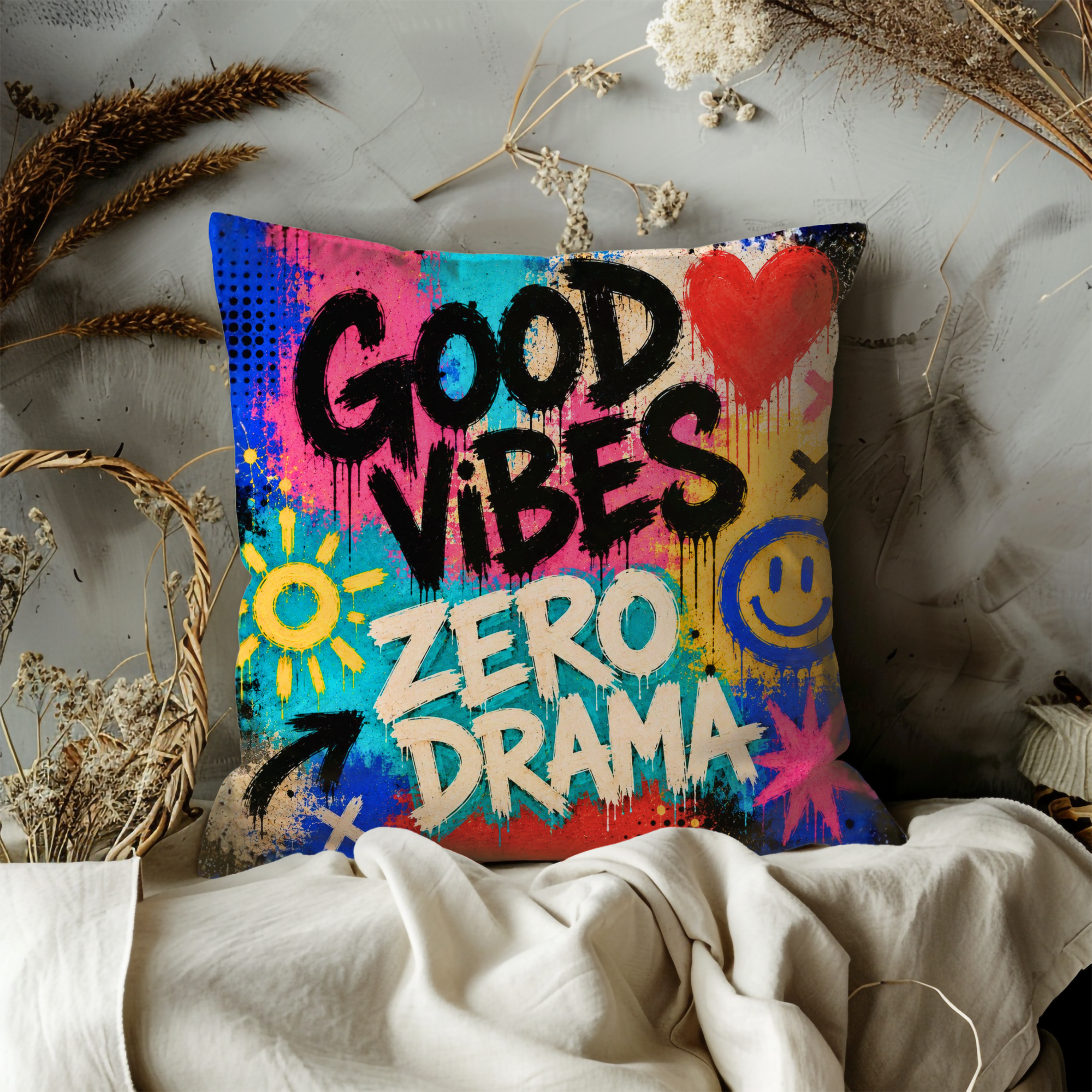 pillow cover mockup
