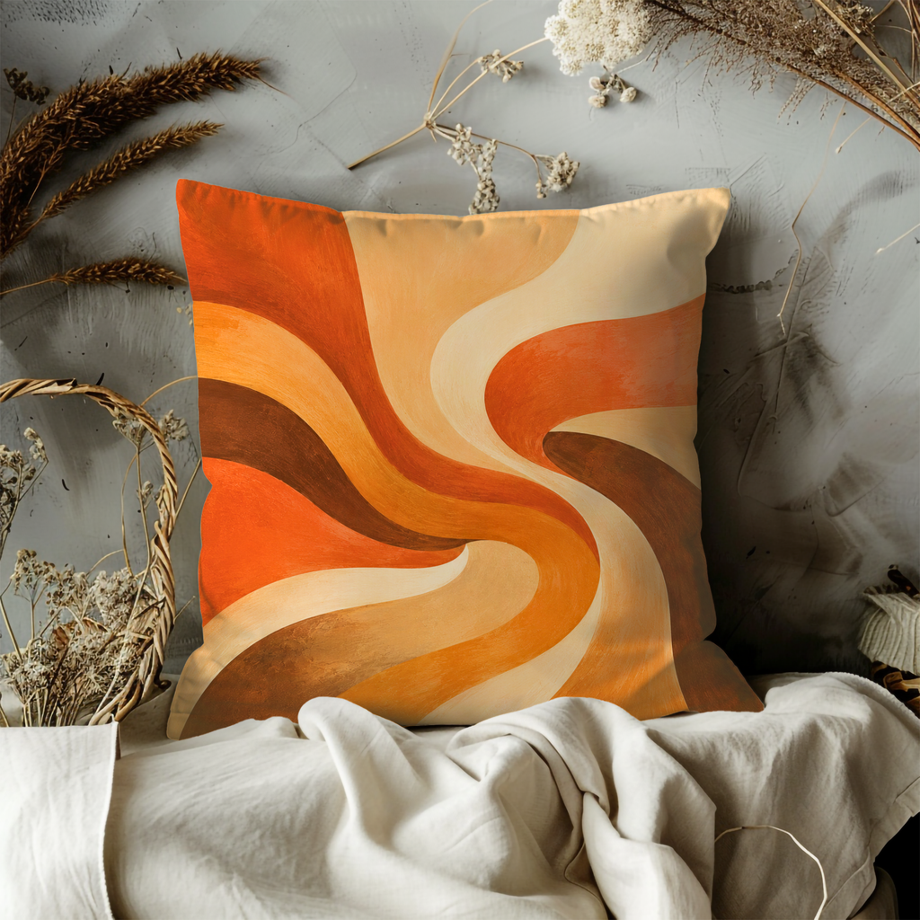 Patterns Pillow Cover | Abstract Scene