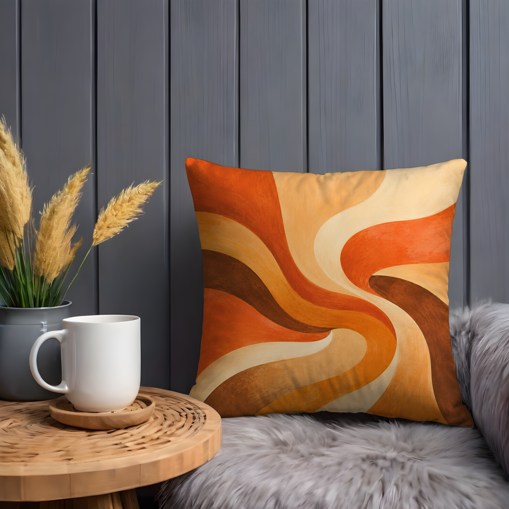 Patterns Pillow Cover | Abstract Scene