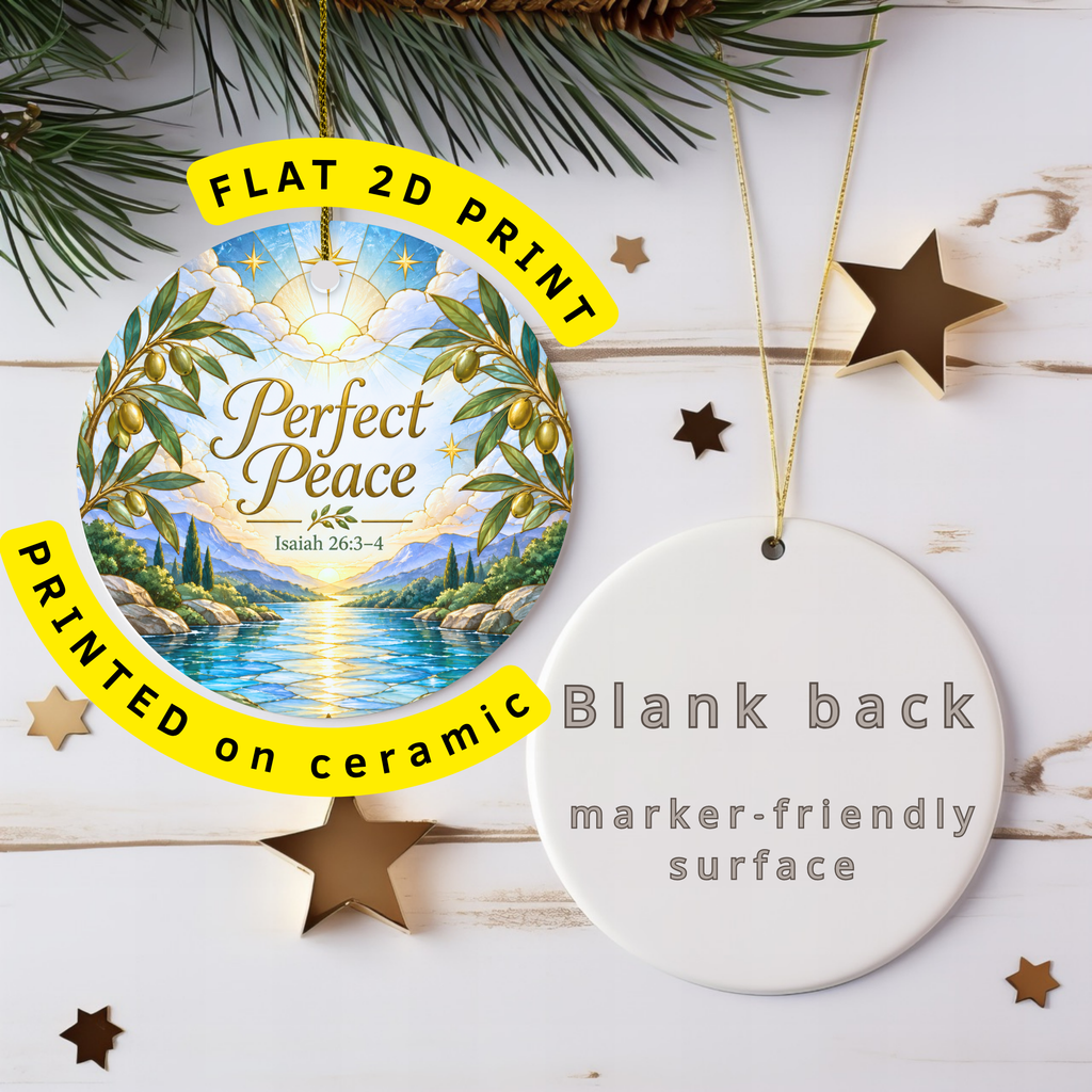 pi-owner-mockup:2:6aa4d12ccfc0aee5c1088570|FLAT_2D_INFO|Landscape Ceramic Ornament | Christian Faith | Stained Glass gallery