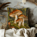 Mushrooms Pillow Cover | Enchanted Forest Floor