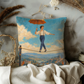 Tightrope Walker Pillow Cover | Town