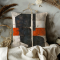 Composition Pillow Cover | Abstract Scene