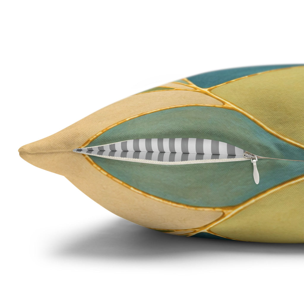 Four Species Pillow Cover | Sukkot Lulav Etrog Art | Jewish Spiritual Decor