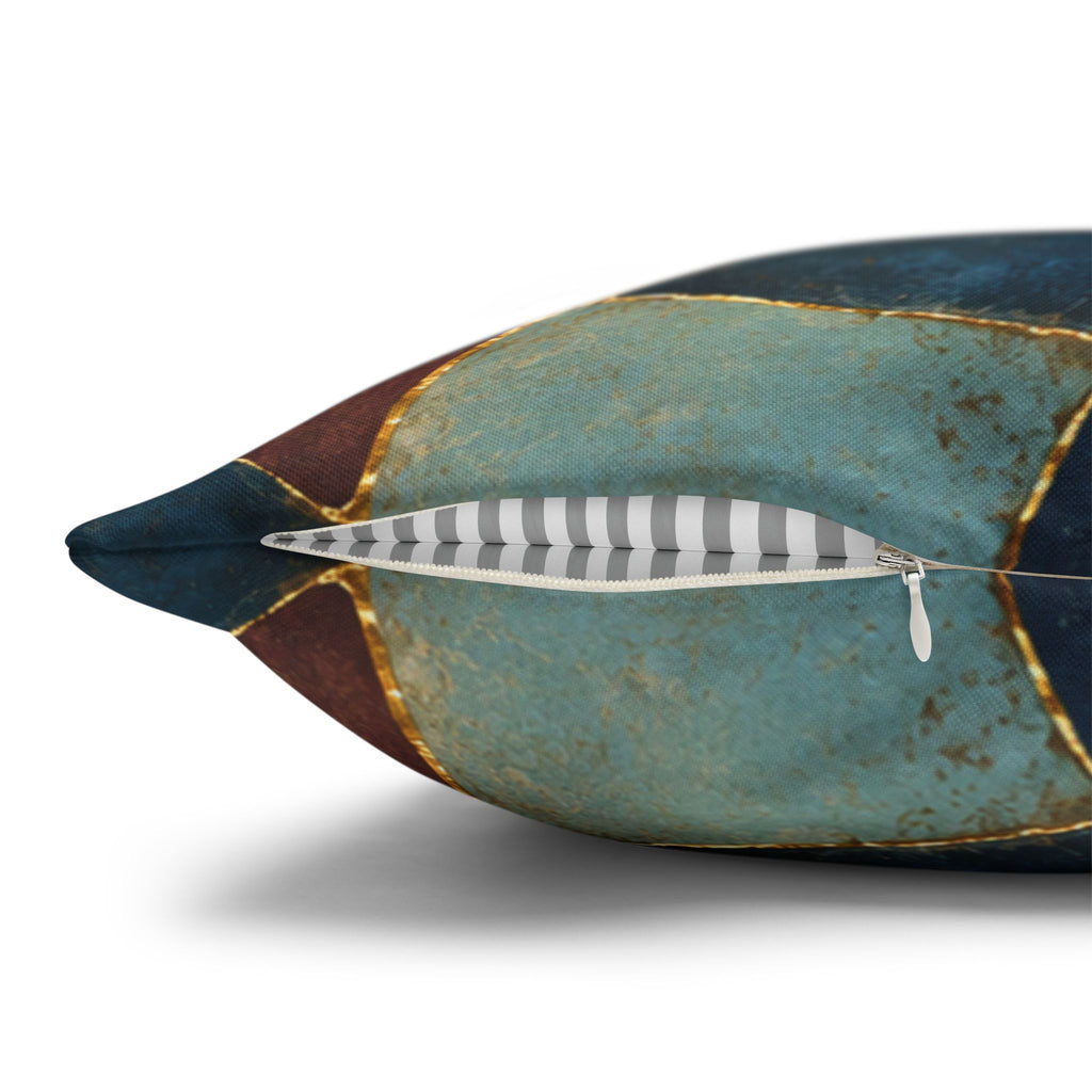 Hasidic Dance Pillow Cover | Jewish Celebration Art | Kintsugi Spiritual Decor