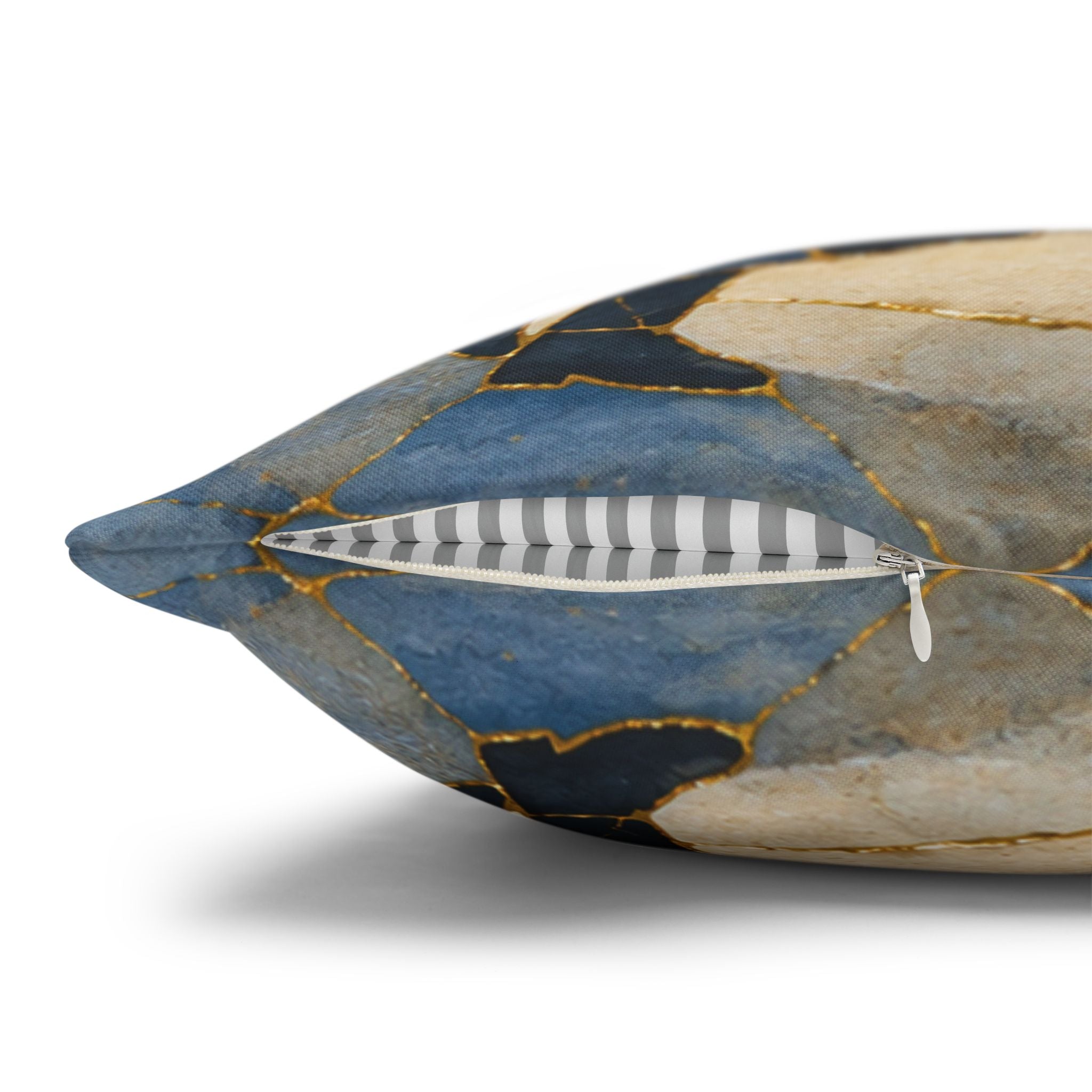 Hasidic Dance Jerusalem Pillow Cover | Kintsugi Jewish Art | Spiritual Decor