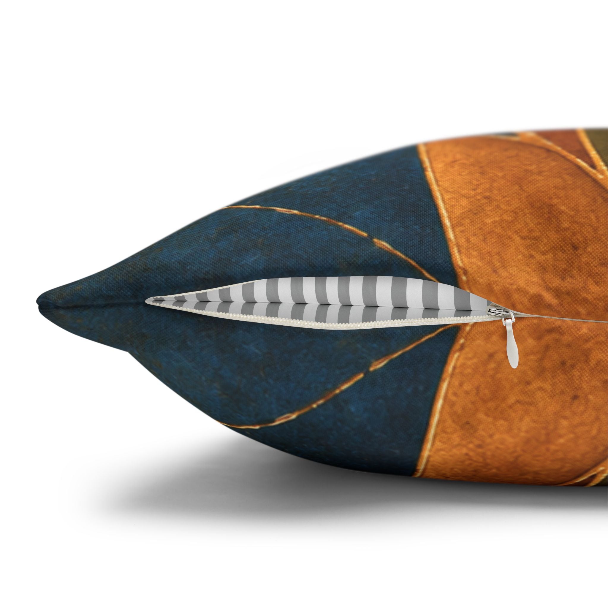 Lion of Judah Pillow Cover | Artistic Kintsugi Art | Spiritual Decor