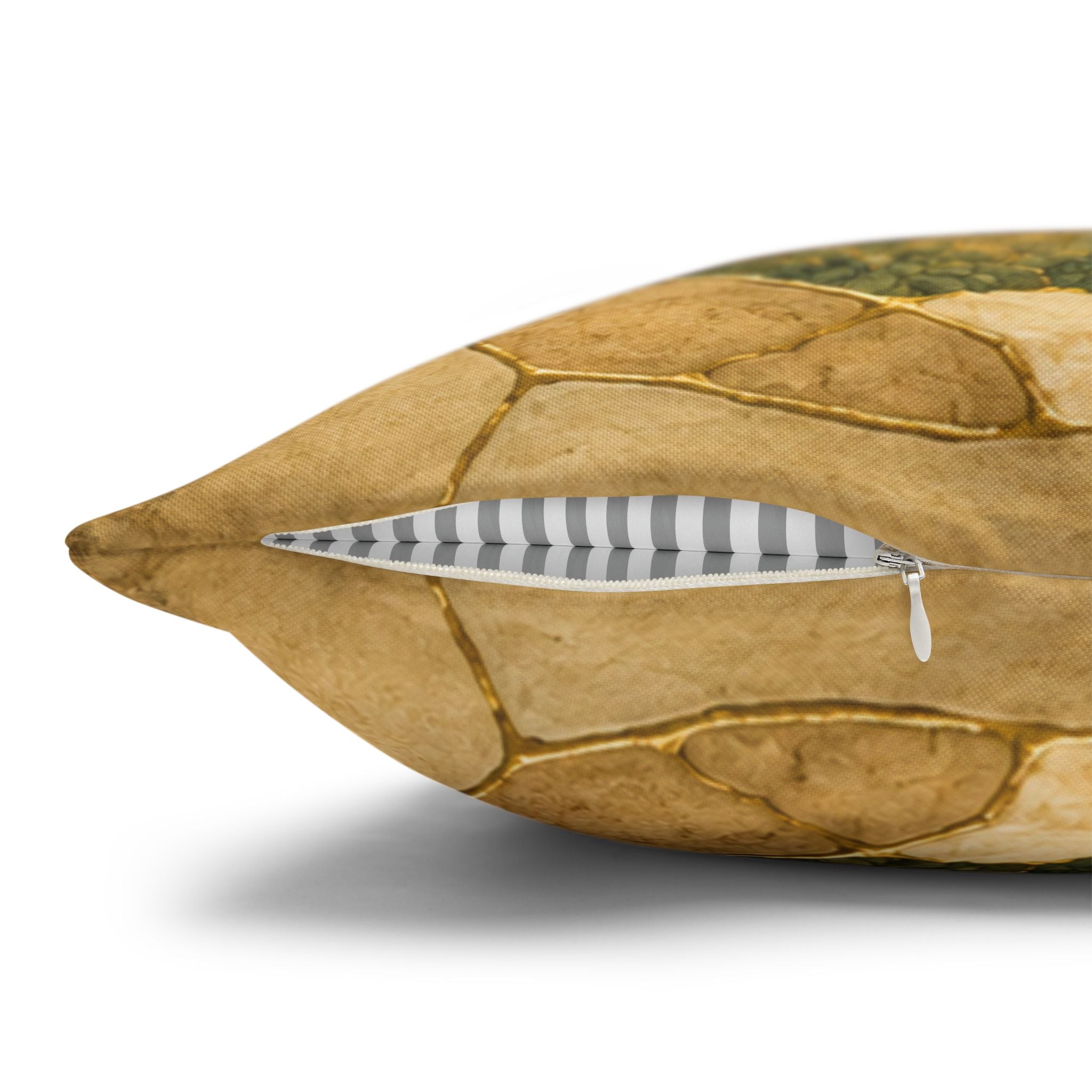 Terraced Hills Olive Tree Pillow Cover | Kintsugi Landscape Art | Spiritual Decor