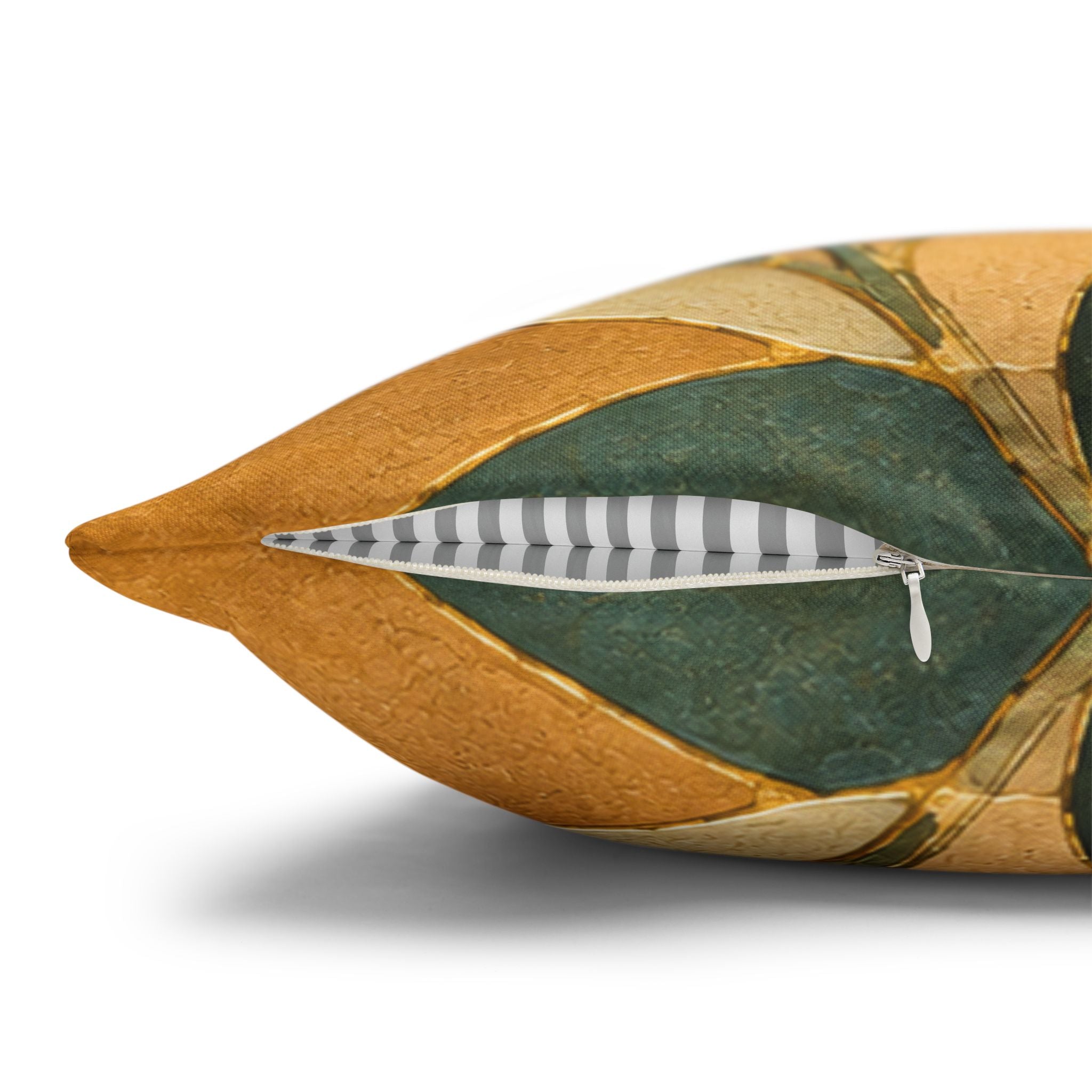Mezuzah Pillow Cover | Jewish Spiritual Art | Kintsugi Decor
